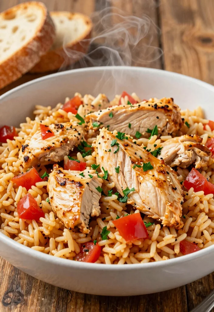 19 Best Italian Chicken Breast Recipes (Easy Weeknight Dinners) - 6. Italian Chicken and Rice Pilaf 1