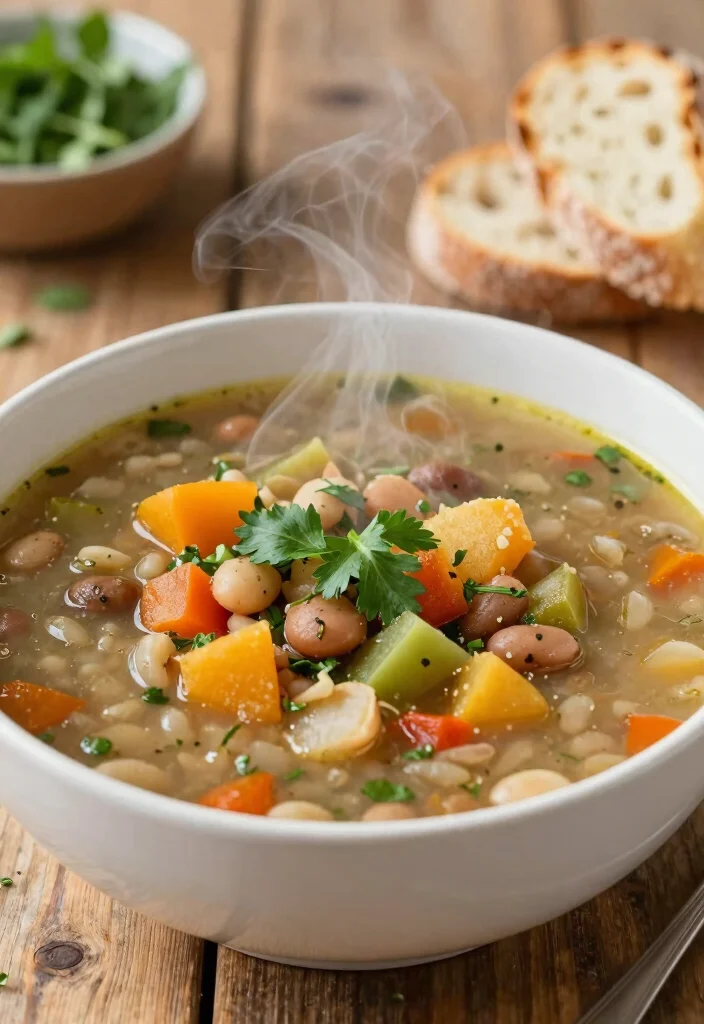 19 Delicious Dairy-Free Italian Recipes (No Cheese!) - 12. Vegan minestrone soup 1