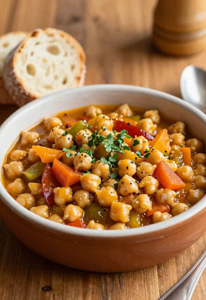 19 Delicious Dairy-Free Italian Recipes (No Cheese!) - 14. Sicilian Chickpea Stew 1
