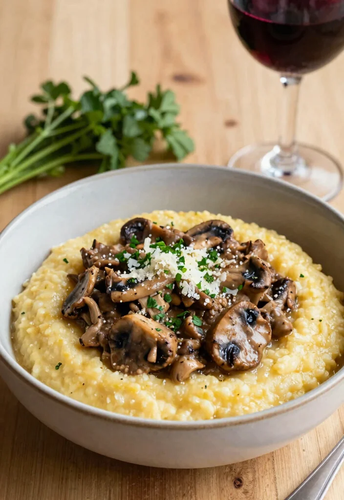 19 Delicious Italian Recipes Without Pasta - 10. Italian Creamy Polenta 1