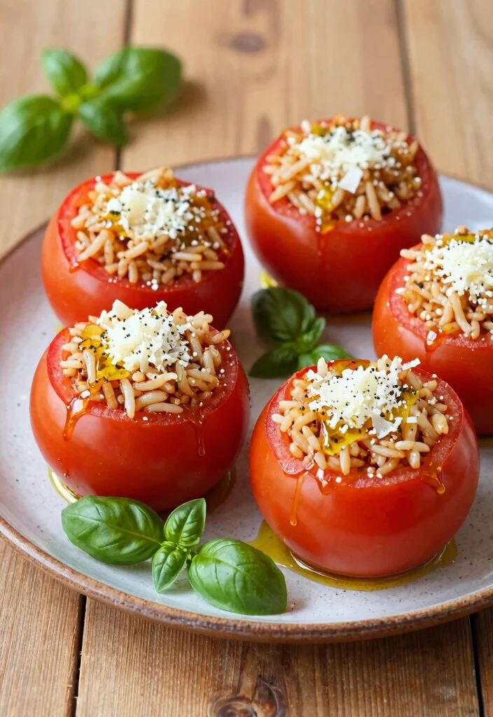 19 Delicious Italian Recipes Without Pasta - 11. Italian Stuffed Tomatoes 1