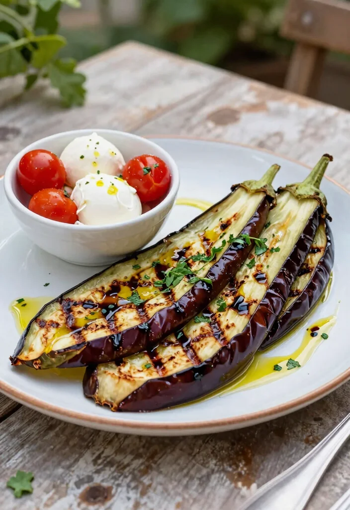 19 Delicious Italian Recipes Without Pasta - 9. Italian Grilled Eggplant 1