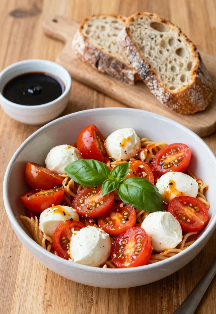 19 Easy Instant Pot Italian Recipes (Quick Weeknight Dinners) - 2. Instant Pot Caprese Pasta 1