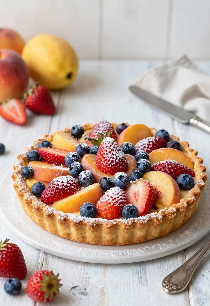 19 Easy Italian Dessert Recipes (No Baking Required) - 11. Fruit Crostata 1