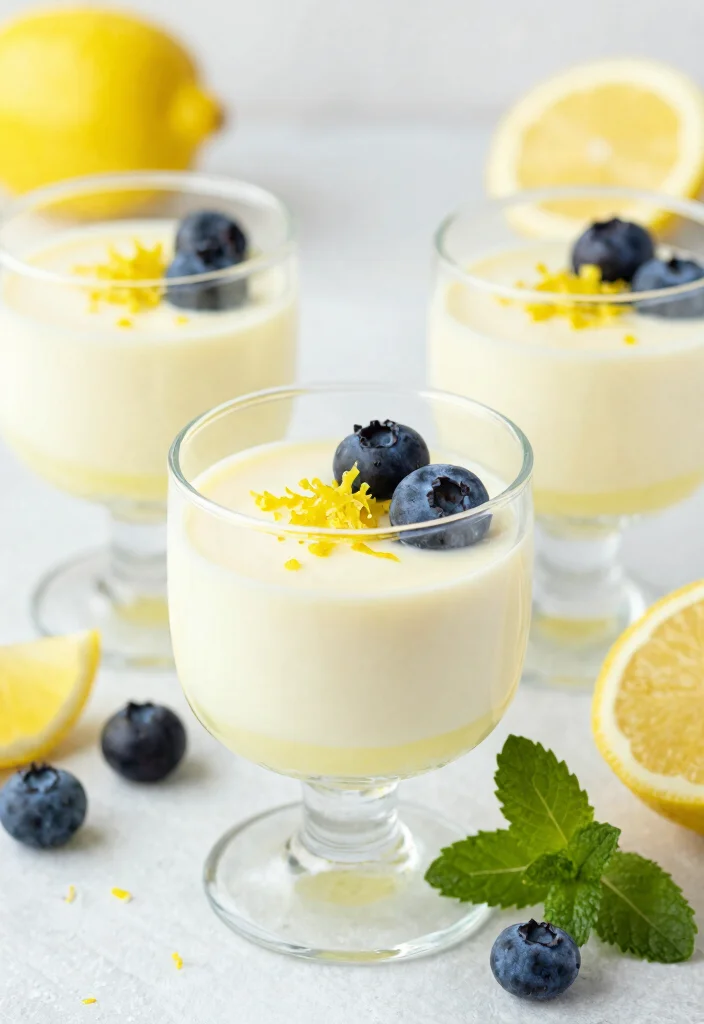 19 Easy Italian Dessert Recipes (No Baking Required) - 14. Limoncello Panna Cotta 1