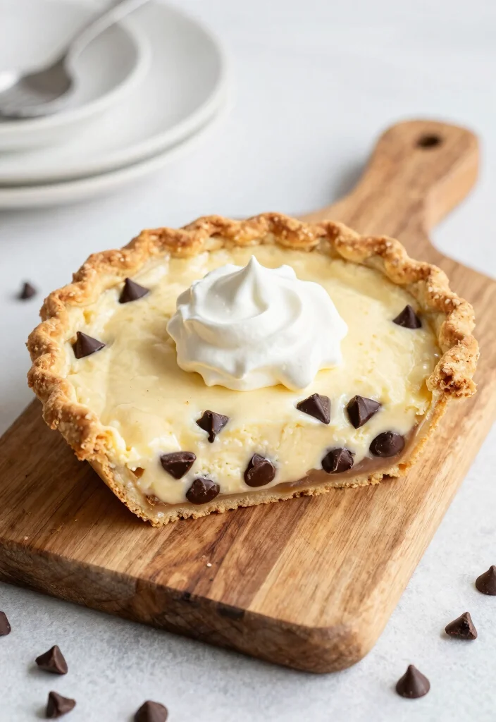 19 Easy Italian Dessert Recipes (No Baking Required) - 15. Chocolate Chip Ricotta Pie 1
