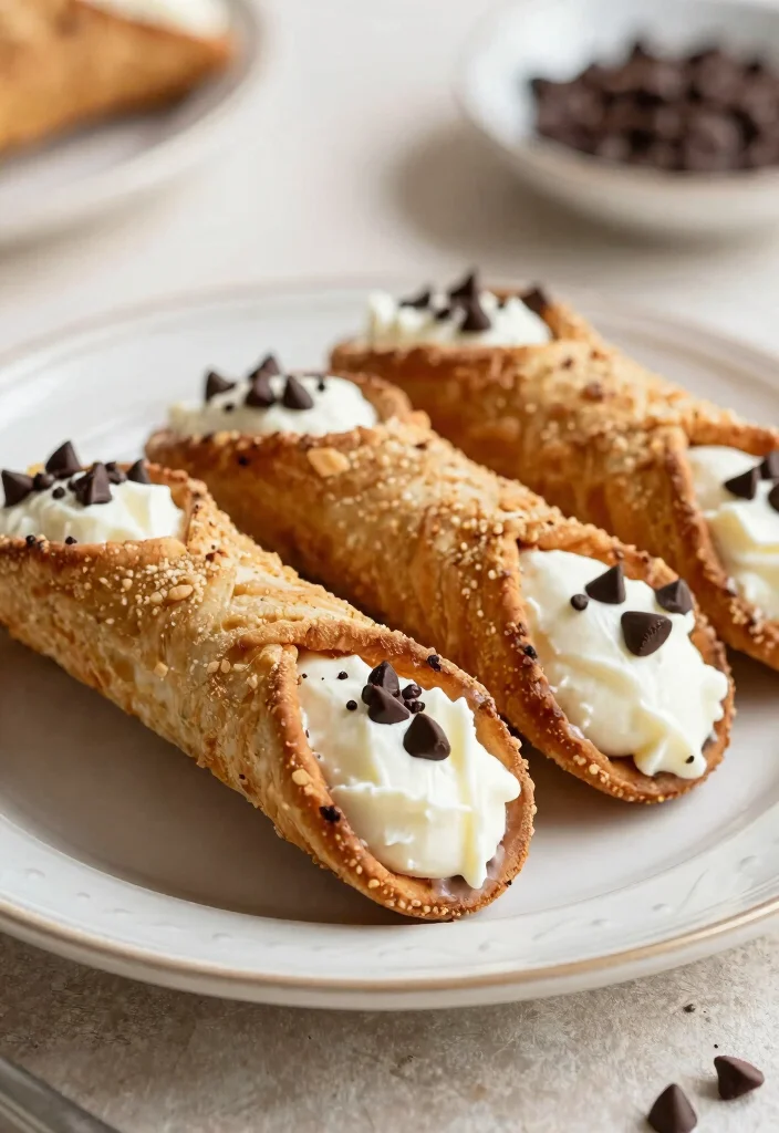 19 Easy Italian Dessert Recipes (No Baking Required) - 8. Cannoli 1