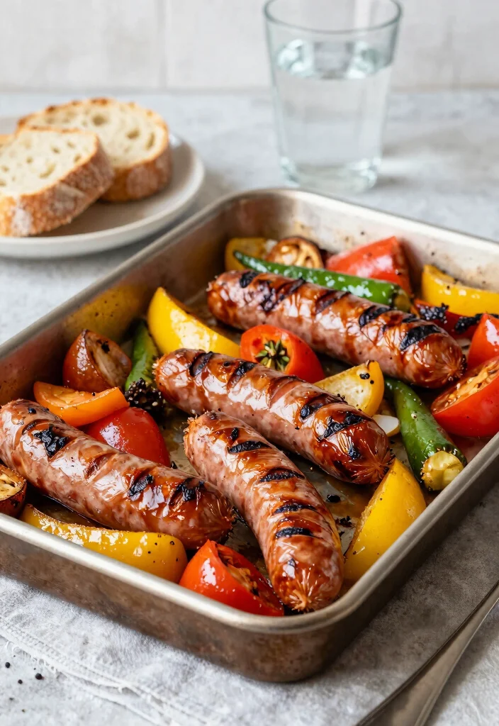 19 Easy Italian Sausage Dinner Recipes (Weeknight Winners) - 10. Sheet Pan Italian Sausage and Veggies 1
