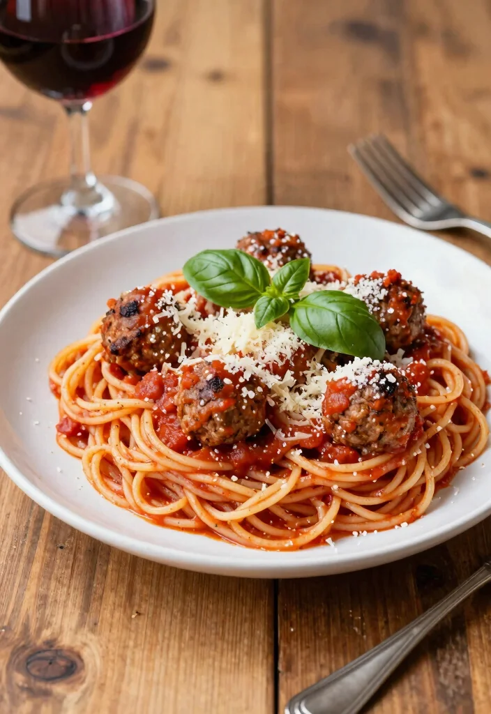 19 Easy Recipes Using Frozen Italian Meatballs - 1. Classic Spaghetti and Meatballs 1