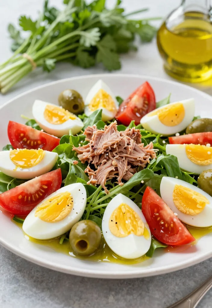 19 French Dinner Party Recipes and Menu Ideas for Entertaining - 12. Salade Niçoise: Colorful Freshness 1