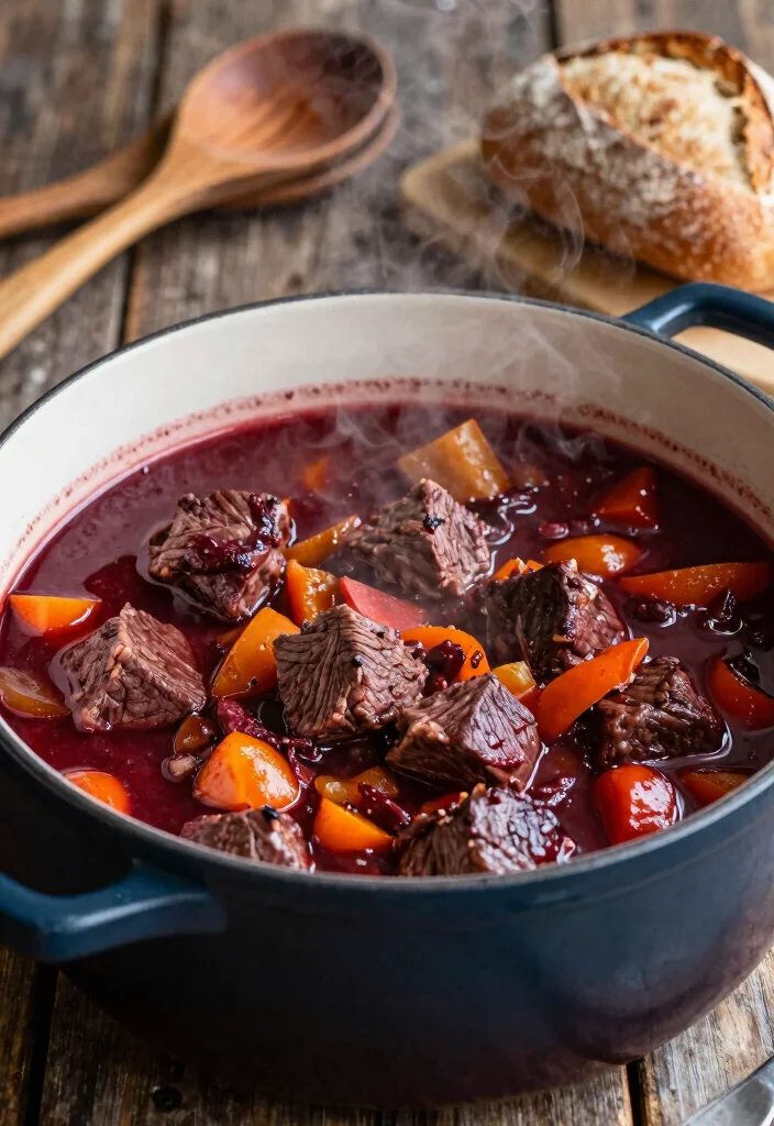 19 French Dinner Party Recipes and Menu Ideas for Entertaining - 3. Beef Bourguignon: A Hearty Delight 1