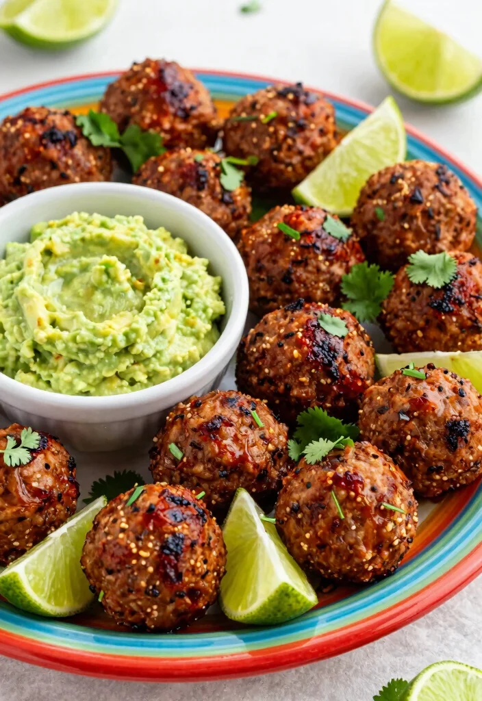 19 Italian Meatball Appetizer Recipes (Party Perfect) - 16. Chili Lime Meatballs 1