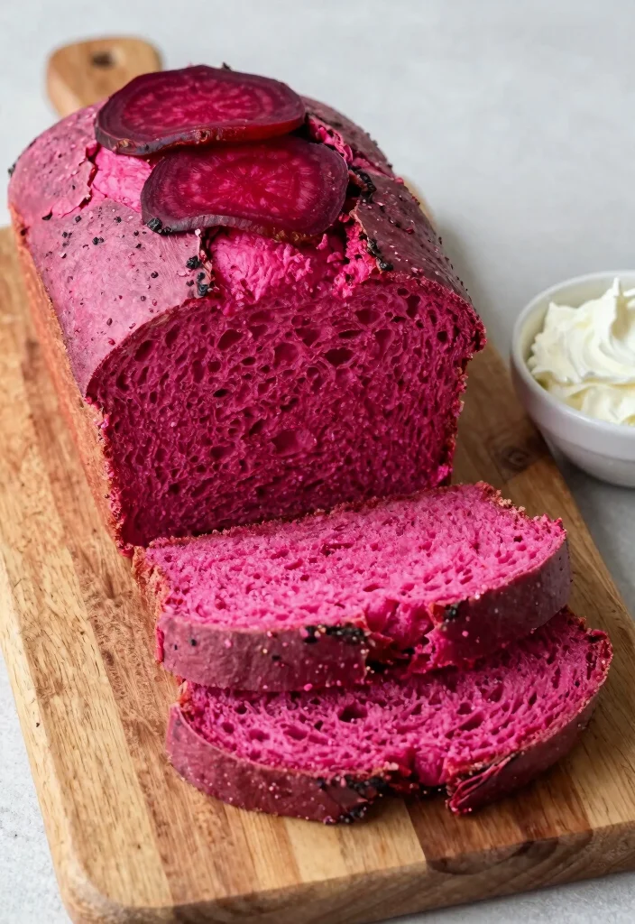 19 Japanese Milk Bread Bread-Machine Recipes (Shokupan Made Easy) - 14. Beetroot Milk Bread 1