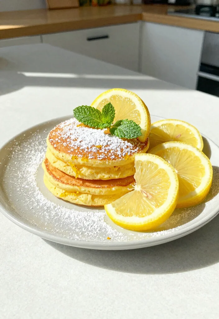 19 Souffle-Style Japanese Pancake Recipes (Extra Tall and Fluffy) - 5. Lemon Zest Souffle Pancakes 1