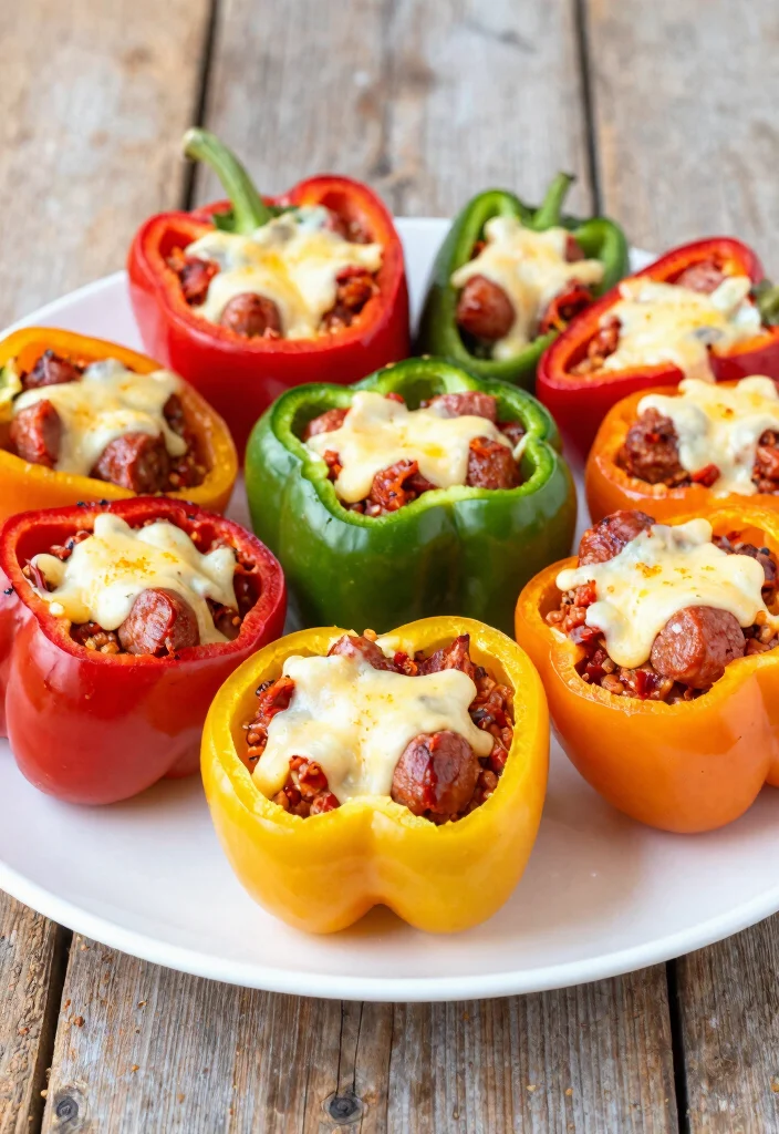19 Spicy Italian Sausage Recipes for Heat Lovers - 5. Spicy Italian Sausage Stuffed Peppers 1
