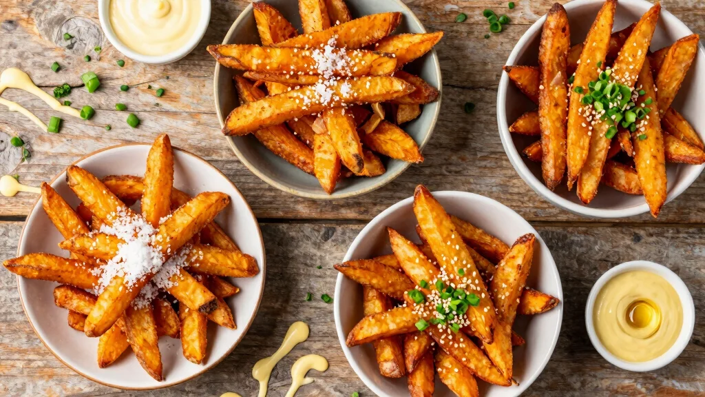 20 Crispy Japanese Sweet Potato Fries Recipes (Oven & Air Fryer)