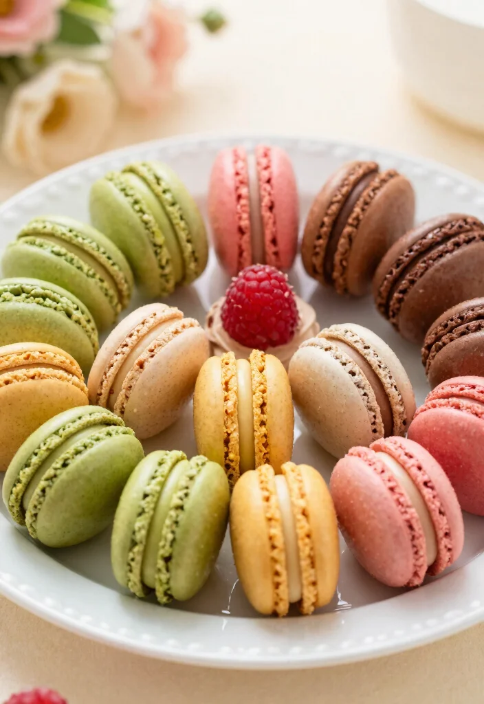 20 Easy French Desserts Recipes for Beginners - 10. Macarons 1