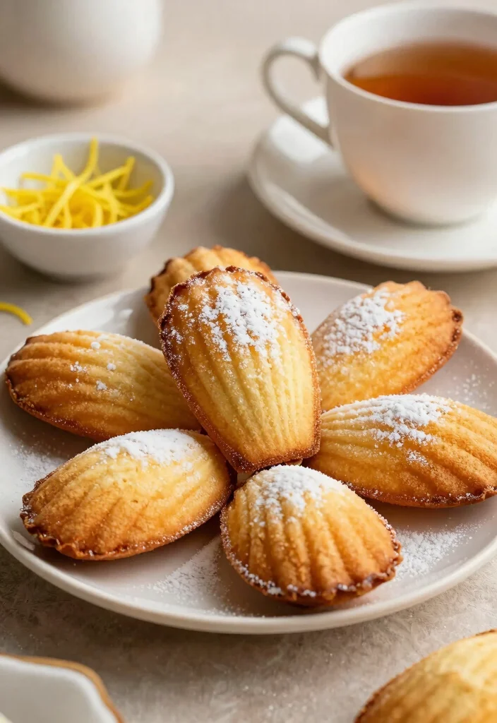 20 Easy French Desserts Recipes for Beginners - 4. Madeleines 1