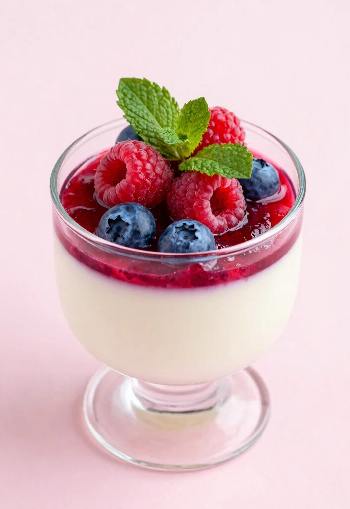 20 Easy French Desserts Recipes for Beginners - 6. Panna Cotta 1