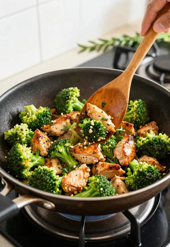 20 Easy Italian Chicken and Broccoli Recipes - 1. Italian Chicken and Broccoli Stir-Fry 1