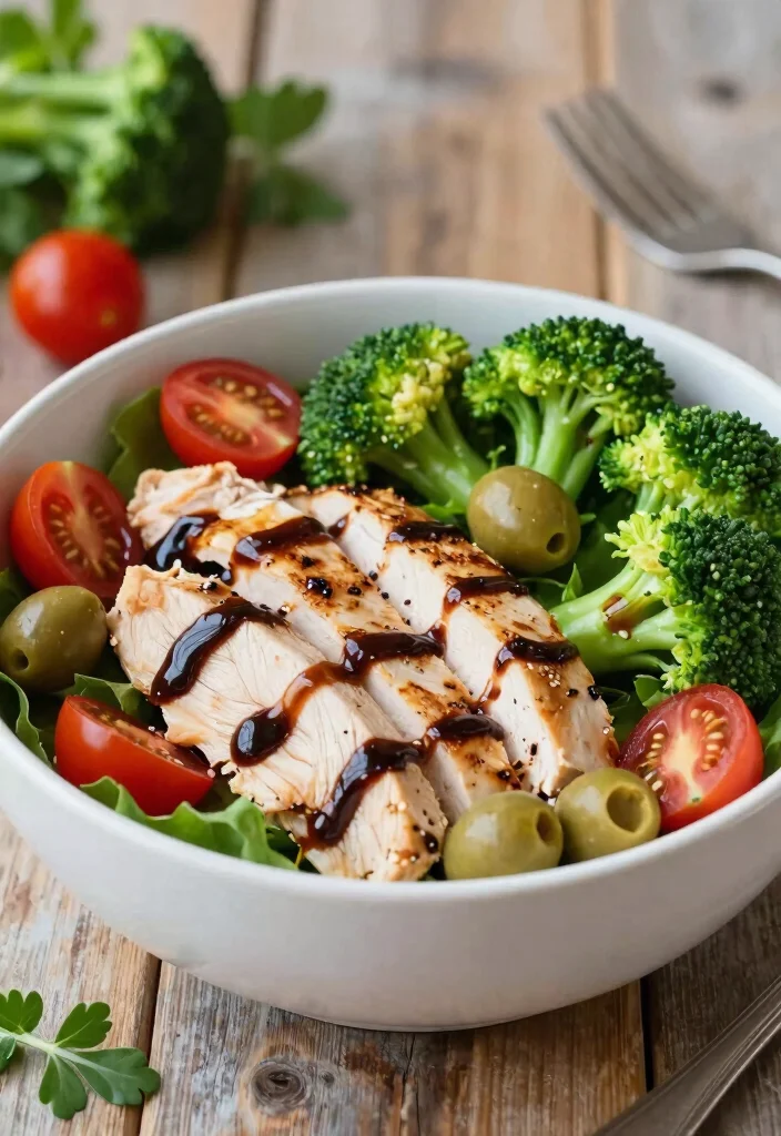 20 Easy Italian Chicken and Broccoli Recipes - 8. Italian Chicken and Broccoli Salad 1