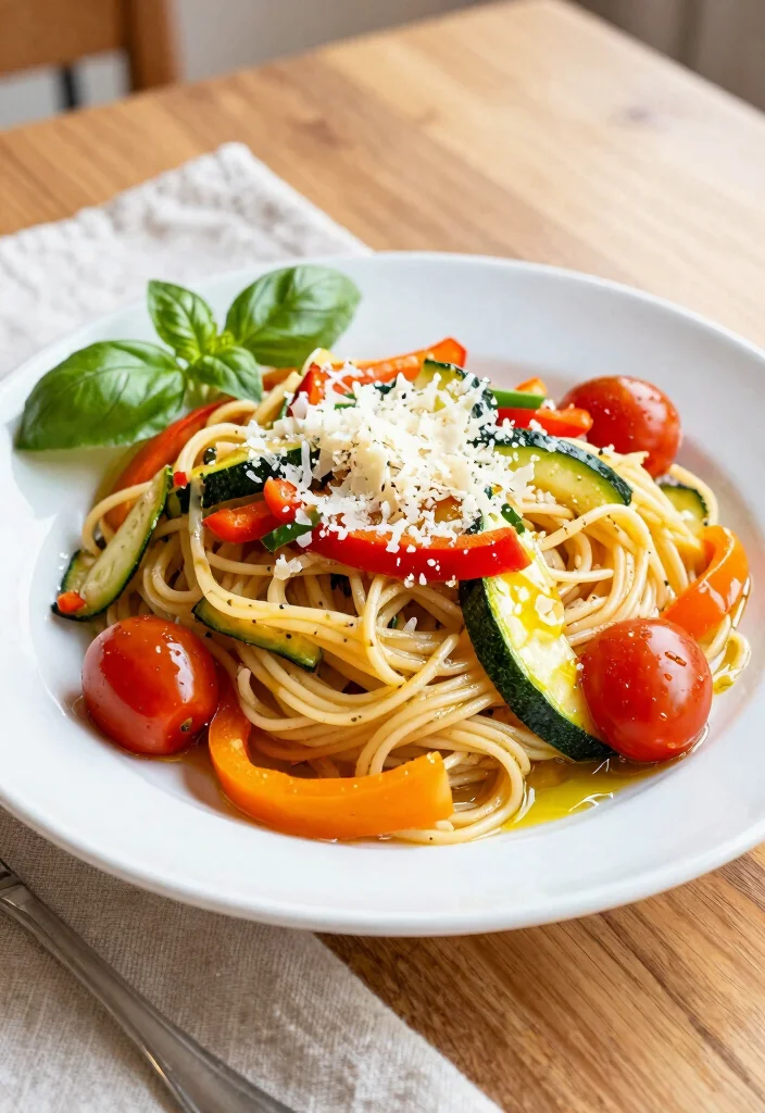 20 Easy Italian Main Course Recipes for Dinner - 1. Classic Pasta Primavera 1