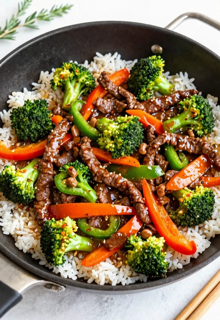 20 Easy Italian Main Course Recipes for Dinner - 12. Beef and Vegetable Stir-Fry 1