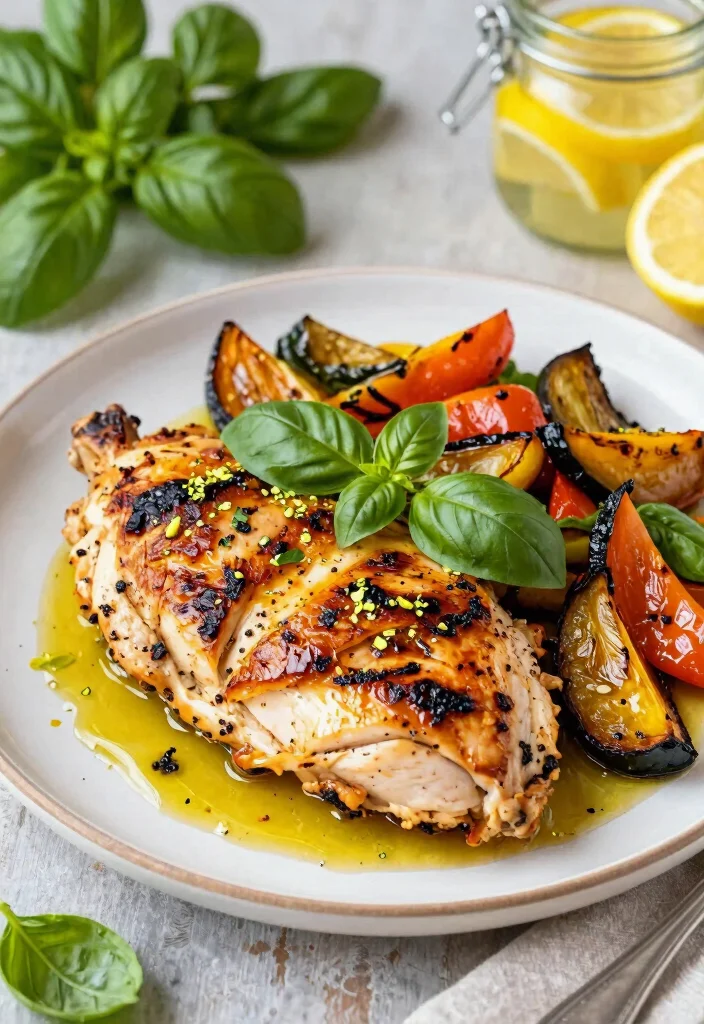 20 Easy Italian Main Course Recipes for Dinner - 4. Zesty Lemon Basil Chicken 1