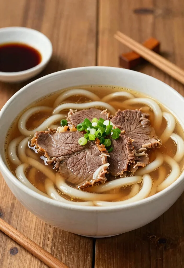 20 Easy Japanese Dinner Recipes for Busy Weeknights - 15. Niku Udon (Beef Udon Noodles) 1