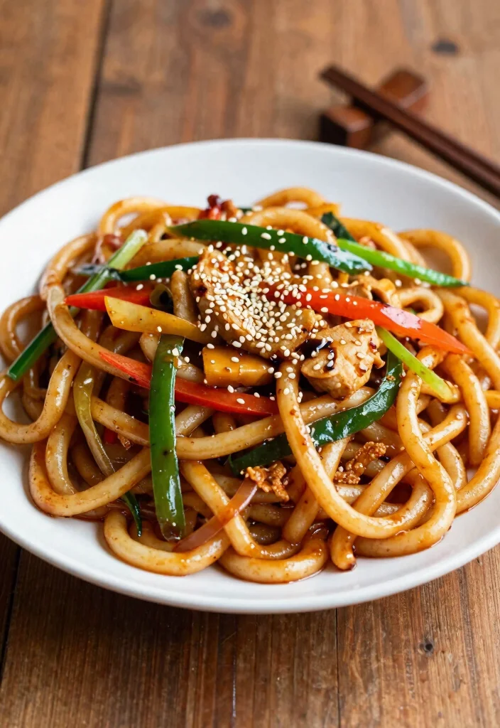 20 Easy Japanese Dinner Recipes for Busy Weeknights - 17. Yaki Udon (Stir-fried Udon Noodles) 1