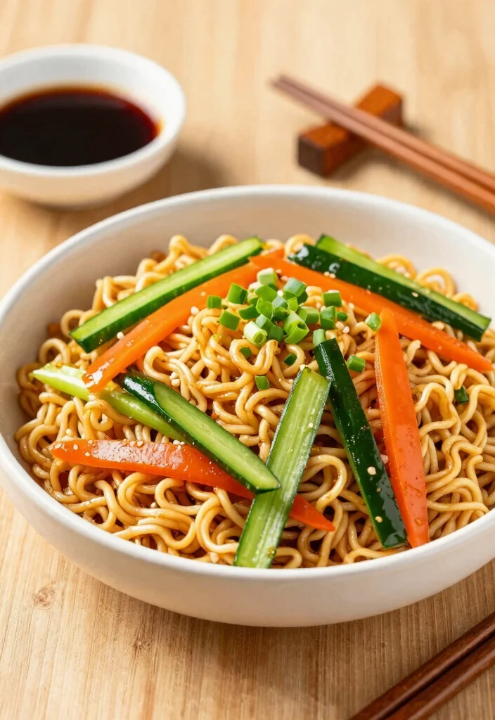 20 Easy Japanese Dinner Recipes for Busy Weeknights - 2. Easy Ramen Noodle Stir-Fry 1