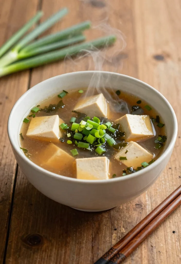 20 Easy Japanese Dinner Recipes for Busy Weeknights - 5. Miso Soup with Tofu 1