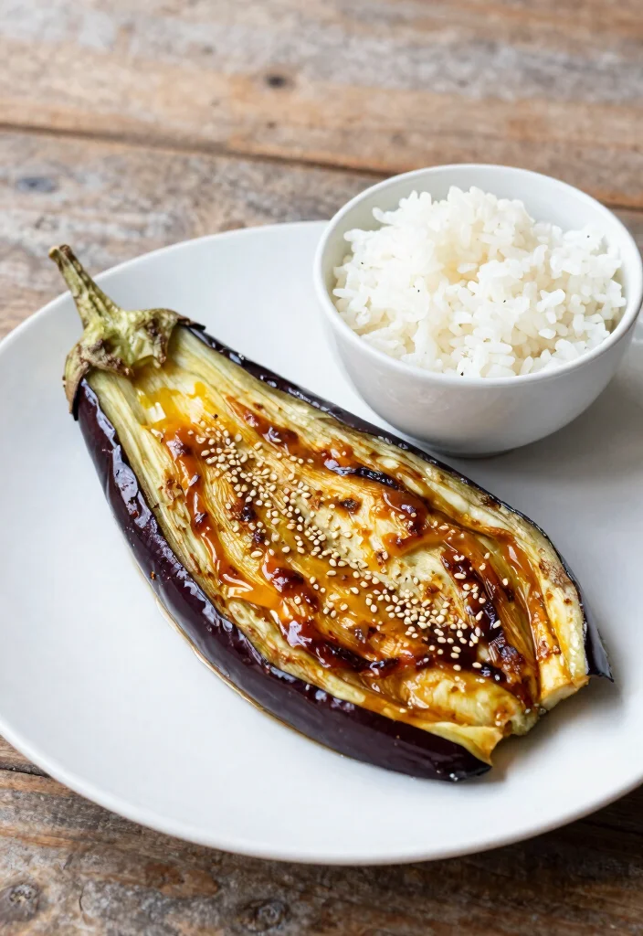 20 Easy Japanese Food Recipes for Beginners at Home - 13. Nasu Dengaku (Miso Glazed Eggplant) 1