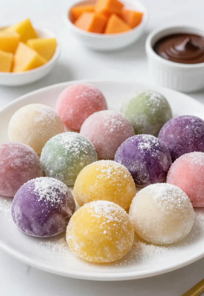 20 Easy Japanese Snacks Recipes (Homemade Favorites) - 3. Sweet Potato Mochi 1