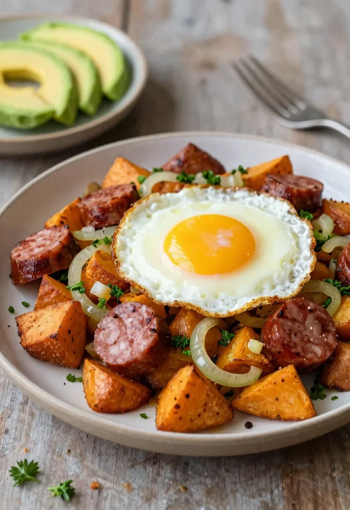 20 Easy Sweet Italian Sausage Link Recipes for Quick Weeknight Dinners - 19. Italian Sausage and Sweet Potato Hash 1