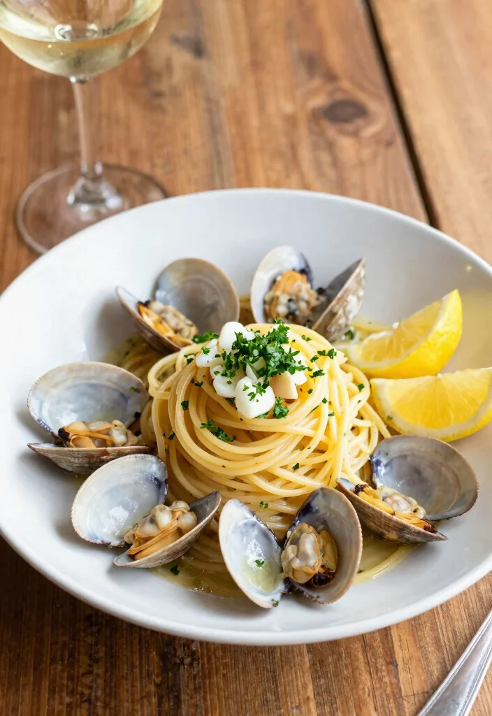 20 Fancy Italian Dinner Recipes (Impress Your Guests) - 12. Linguine with Clams 1