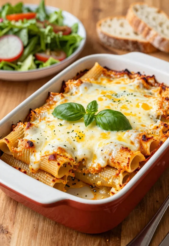 20 Fancy Italian Dinner Recipes (Impress Your Guests) - 14. Baked Ziti 1