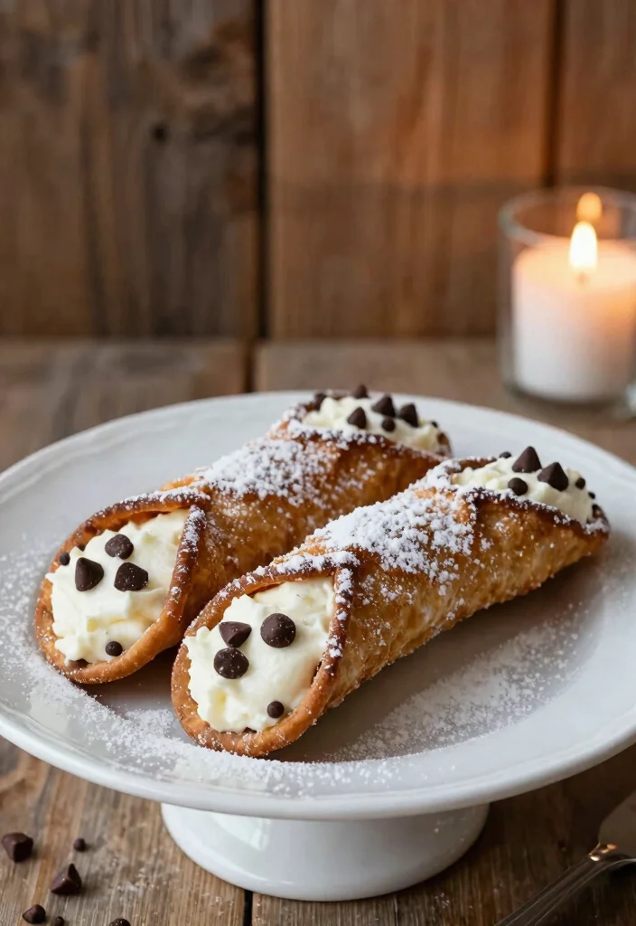 20 Fancy Italian Dinner Recipes (Impress Your Guests) - 20. Cannoli 1