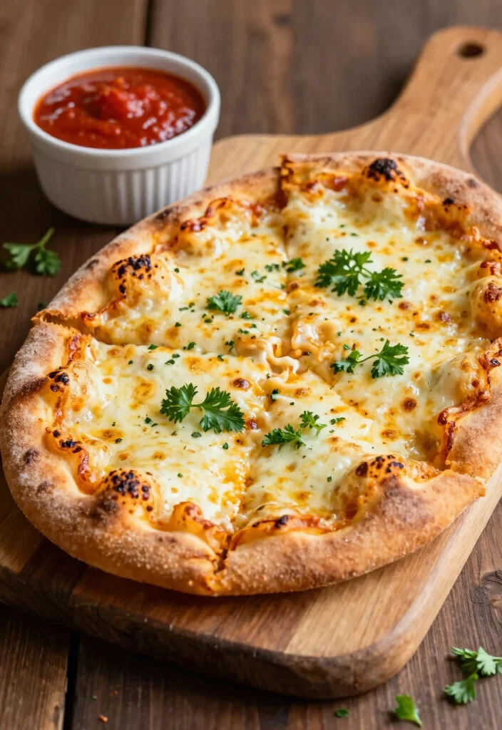 20 French Bread Pizza Recipes for Quick and Easy Meals - 18. Cheesy Garlic French Bread Pizza 1
