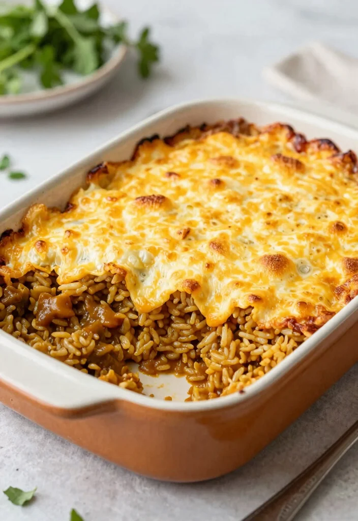 20 Gluten-Free Japanese Curry Recipes from Scratch (Homemade Roux Included) - 12. Cheesy Curry Baked Rice 1