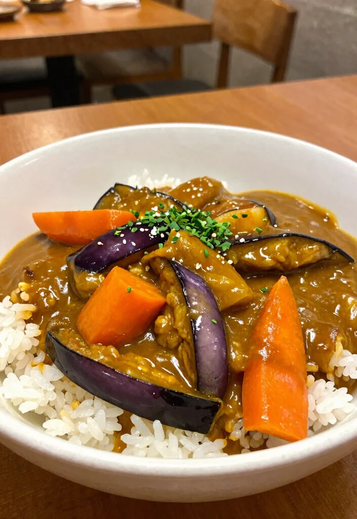 20 Gluten-Free Japanese Curry Recipes from Scratch (Homemade Roux Included) - 13. Japanese Curry with Eggplant 1
