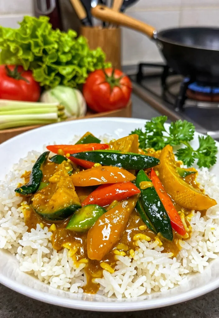 20 Gluten-Free Japanese Curry Recipes from Scratch (Homemade Roux Included) - 15. Curry Vegetable Stir-Fry 1