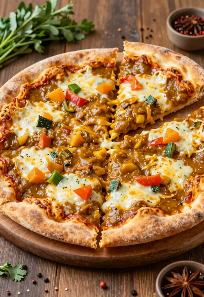 20 Gluten-Free Japanese Curry Recipes from Scratch (Homemade Roux Included) - 18. Japanese Curry Pizza 1