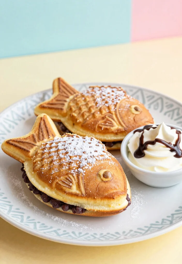 20 Irresistible Japanese Sweets Recipes to Try (Gluten-Free Delights) - 10. Taiyaki 1