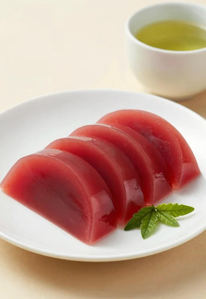 20 Irresistible Japanese Sweets Recipes to Try (Gluten-Free Delights) - 11. Mizu Yokan (Water Yokan) 1