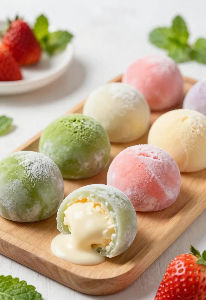 20 Irresistible Japanese Sweets Recipes to Try (Gluten-Free Delights) - 16. Mochi Ice Cream 1