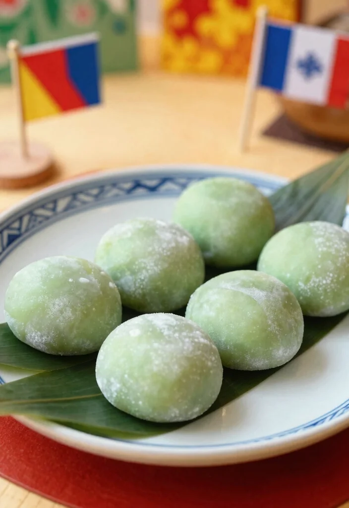 20 Irresistible Japanese Sweets Recipes to Try (Gluten-Free Delights) - 20. Kashiwa Mochi 1