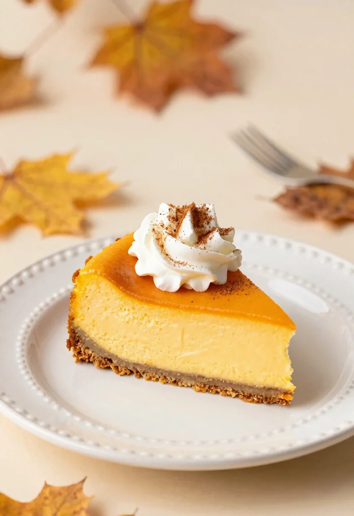 20 Japanese Cheesecake Recipes (From Classic to Easy) - 11. Pumpkin Japanese Cheesecake 1