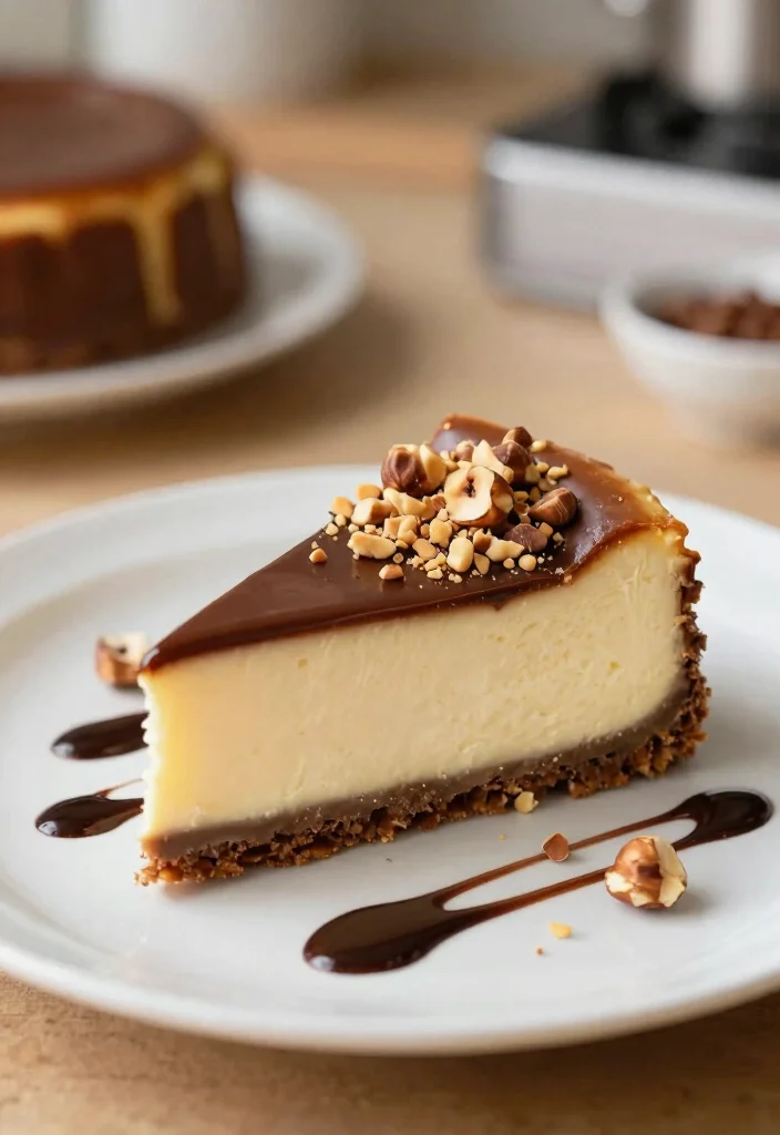 20 Japanese Cheesecake Recipes (From Classic to Easy) - 16. Hazelnut Japanese Cheesecake 1