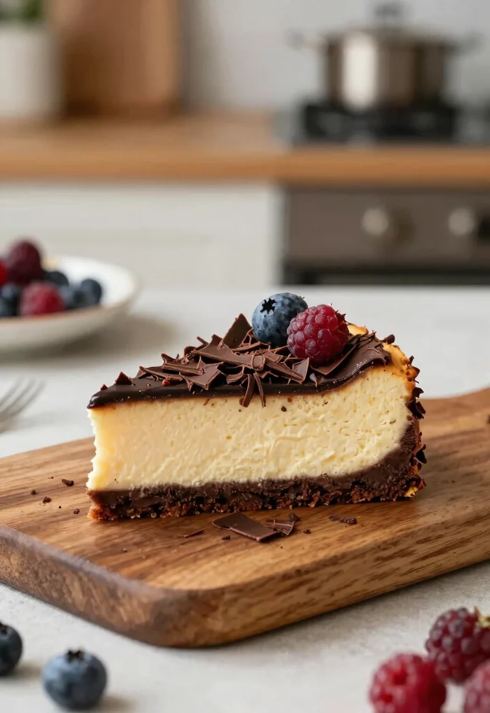 20 Japanese Cheesecake Recipes (From Classic to Easy) - 4. Chocolate Japanese Cheesecake 1